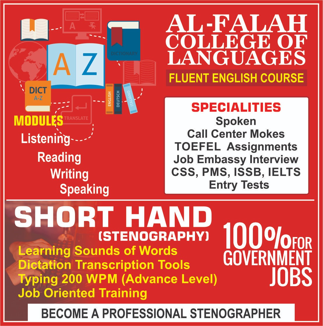 Diploma in Stenography